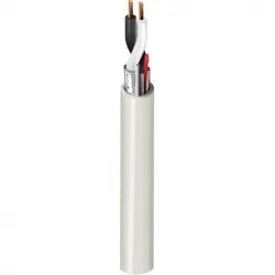 Cable Belden 2X22 AWG blindado con pantalla de aluminio/DREN Gris 305mts