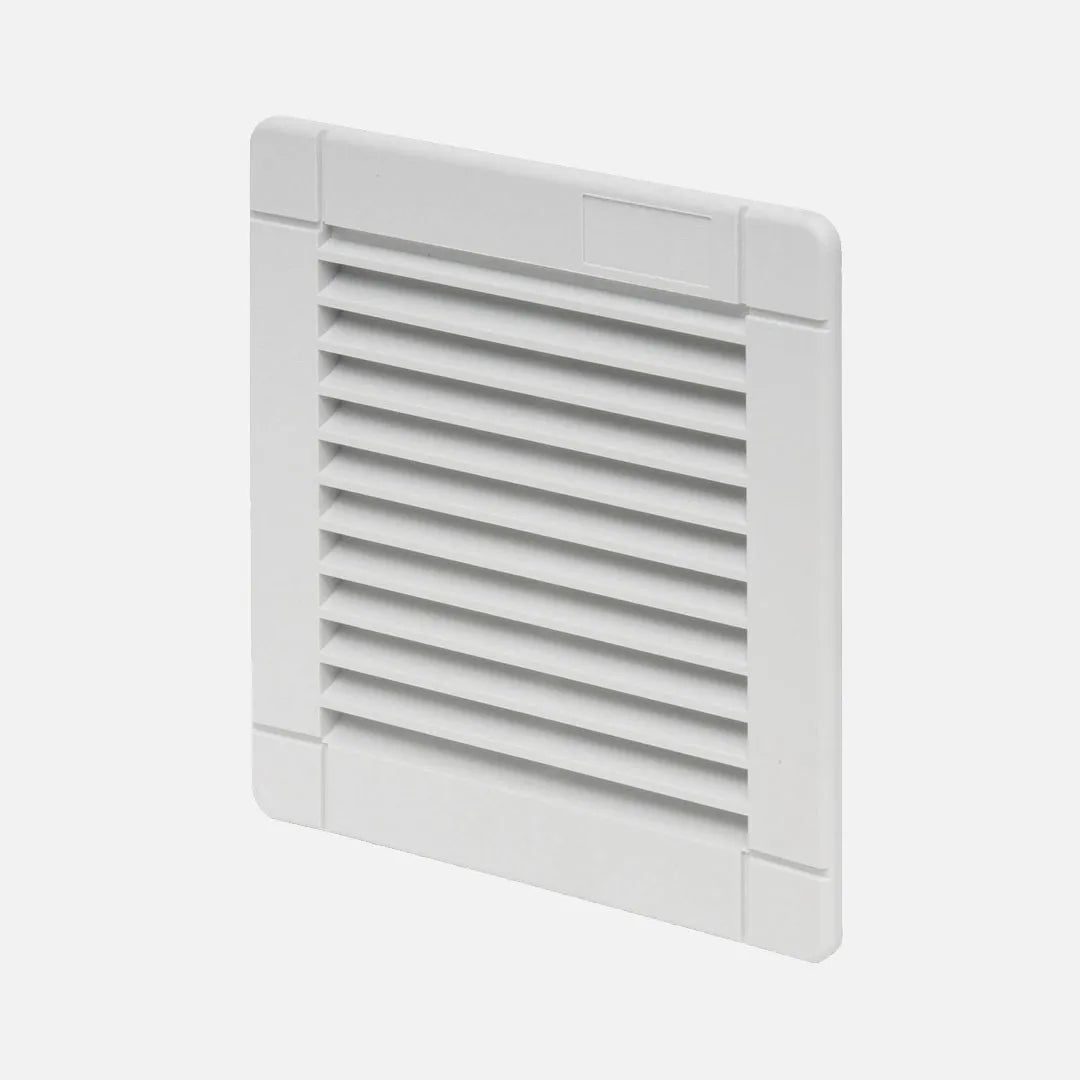 Filtro de salida 120x120mm RAL 7035 para ventilador Tamaño 1