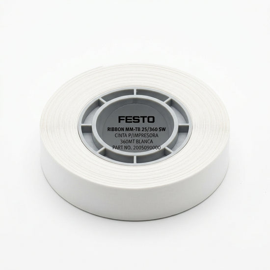 FESTO RIBBON MM-TB 25/360 SW, CINTA P/IMPRESORA 360MT BLANCA 2005090000