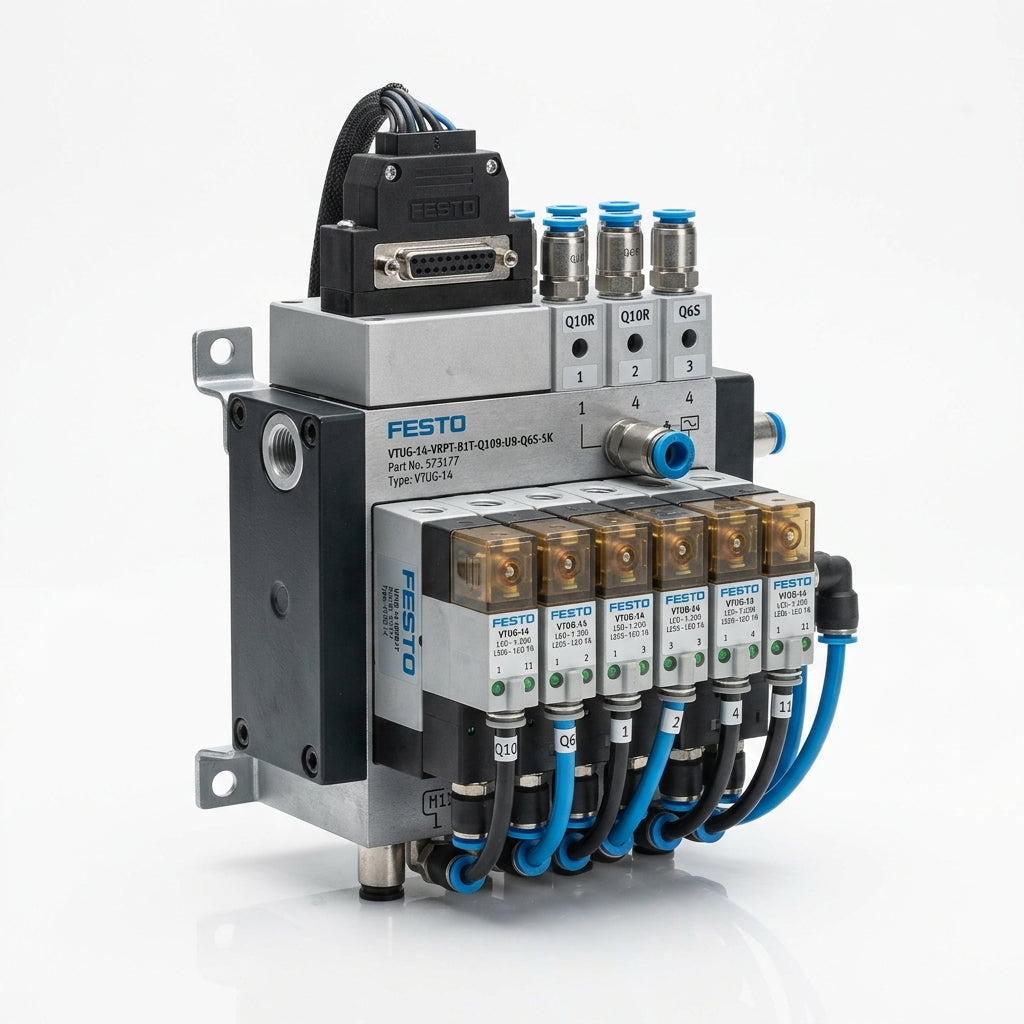 FESTO VTUG-14-VRPT-B1T-Q10R-UR-Q6S-5K
