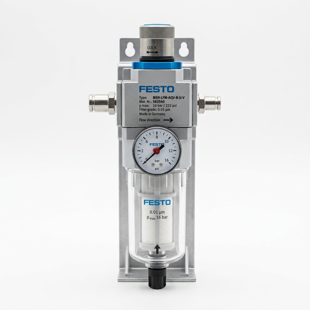 FESTO MS9-LFM-AQV-B-U-V