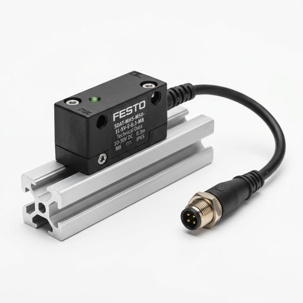 FESTO SDAT-MHS-M50-1L-SV-E-0.3-M8