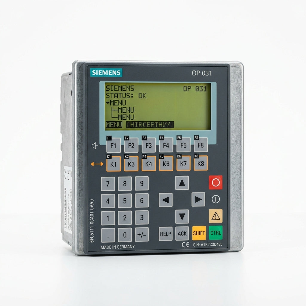 Siemens 6FC5111-0CA01-0AA0 módulo de entradas analógicas