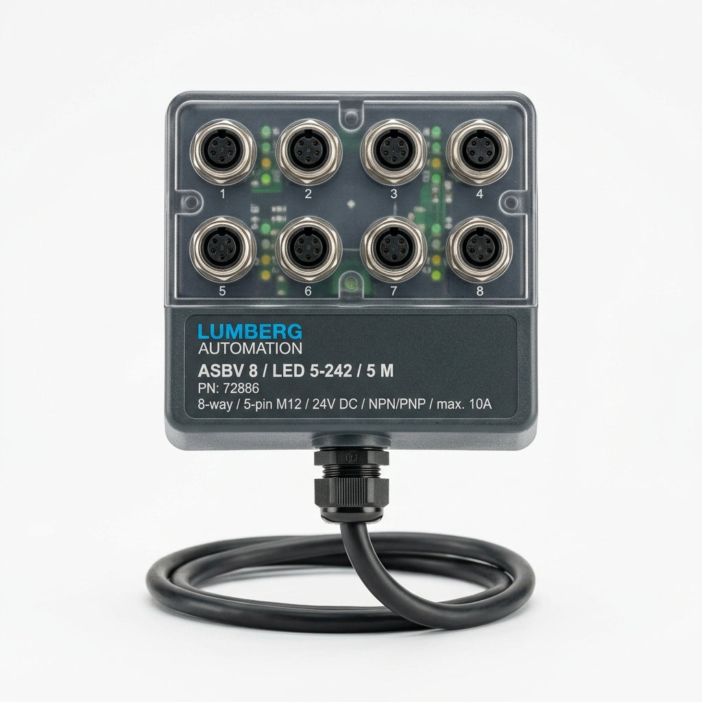 LUMBERG AUTOMATION ASBV 8/LED 5-242/5 M