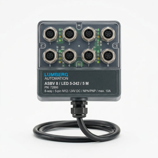 LUMBERG AUTOMATION ASBV 8/LED 5-242/5 M