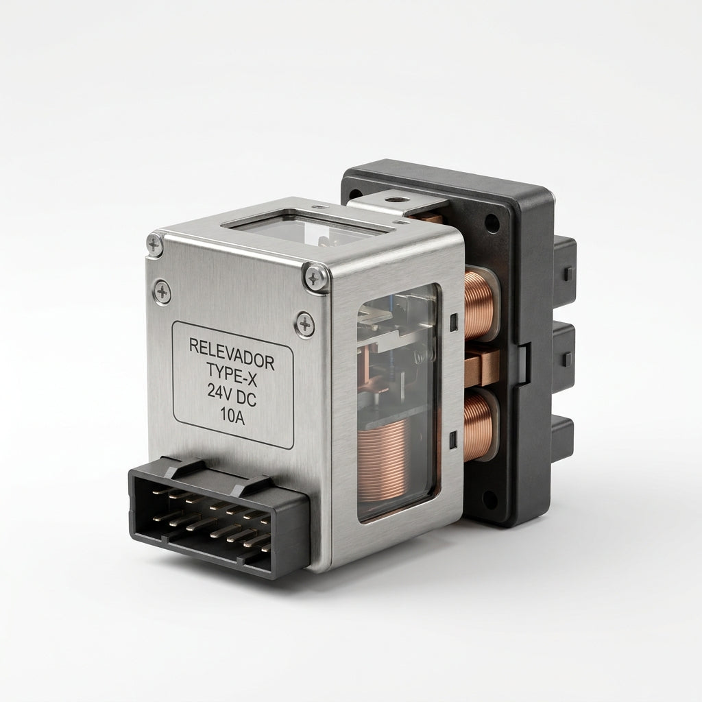 BIND CR-M024DC4 Relevador encapsulado Miniatura Alimentaci?n 24 Vcd Con 4 c/o