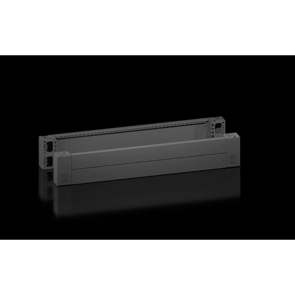 VX base zocalo frontal posterior 200x1200mm acero gris RAL 9005 IP55 NEMA 12