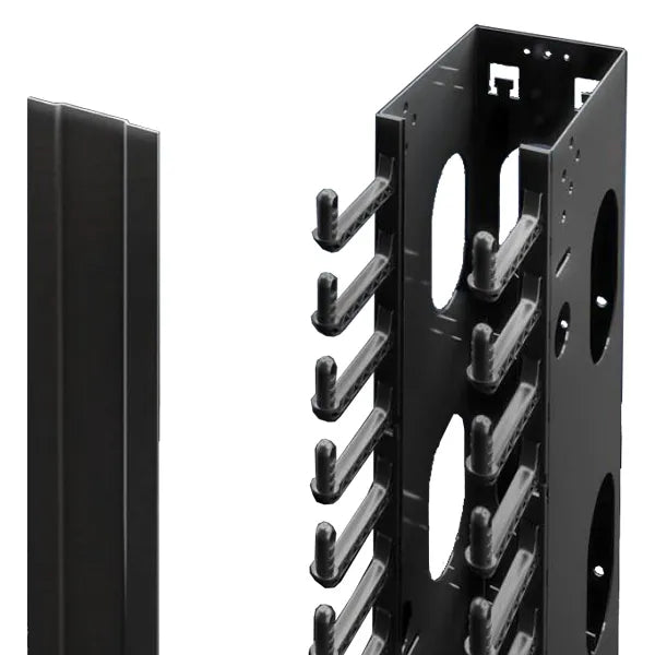 DK Canaleta para cables 36UA RAL 9005 2000Hx800Wmm