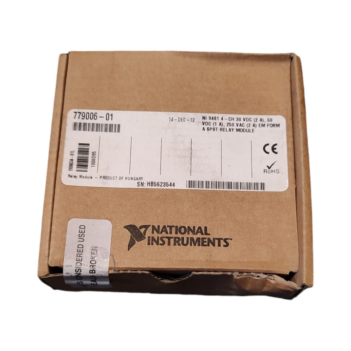 National instruments NI-9481 módulo de salida de relé