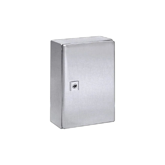 AE Gabinete mural de acero inoxidable AISI304 1P 300Hx200Wx120Dmm IP66 NEMA 4X