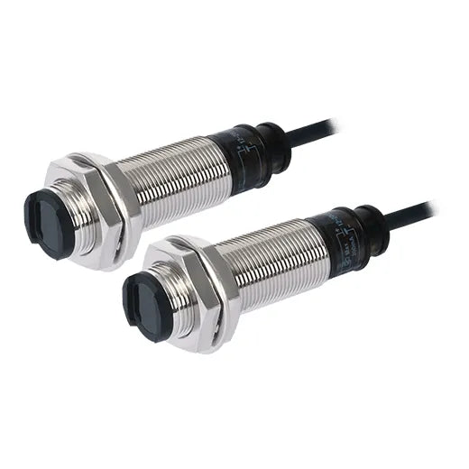 BR20M-TDTD-P Sensor fotoeléctrico latón M18 Barrera 20m 24VCD PNP-X-
