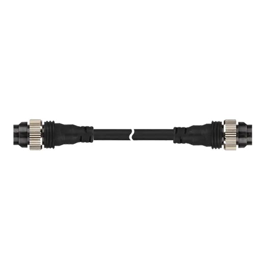 C1D4-2P Conector para sensores Macho/Macho M12 4 Pines DC 2m