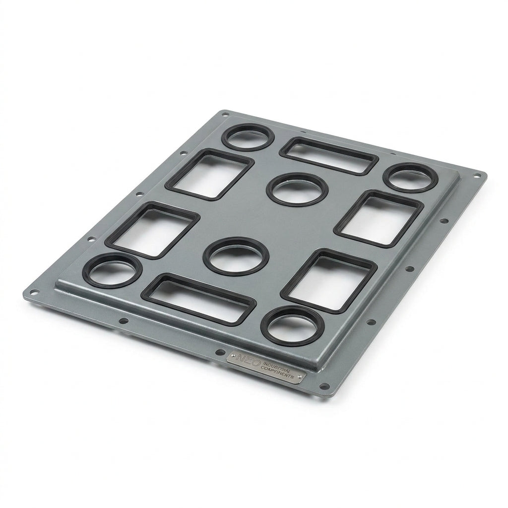 NEO Placa inferior pasacables 800Wx600Dmm