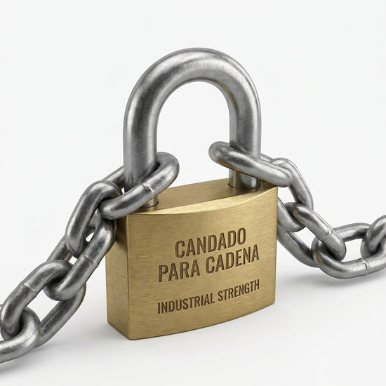 BIND Medio Candado Para Cadena Acero Al Carb?n 180 P Plateado A-18830
