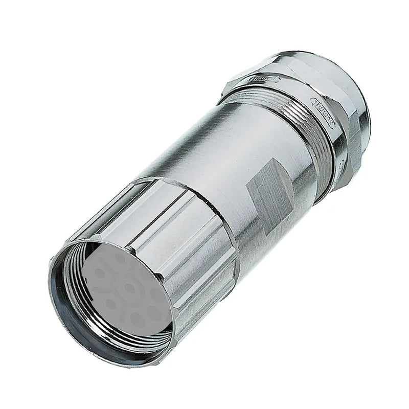 SAI-M23-GS-L-7/12 Conector vacío enchufable de cable latón 7-12mm