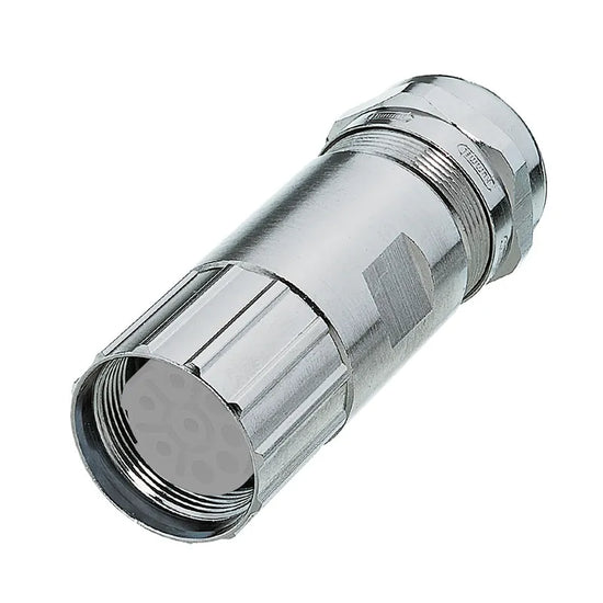 SAI-M23-GS-L-7/12 Conector vacío enchufable de cable latón 7-12mm