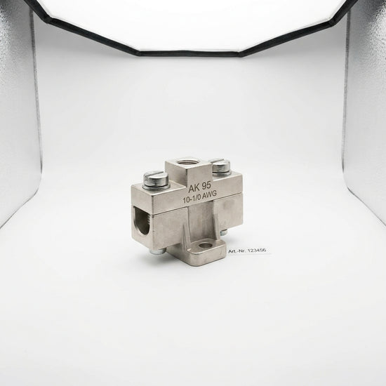 AK 95 Elemento de conexión 10-1/0AWG para barras de 15x6mm