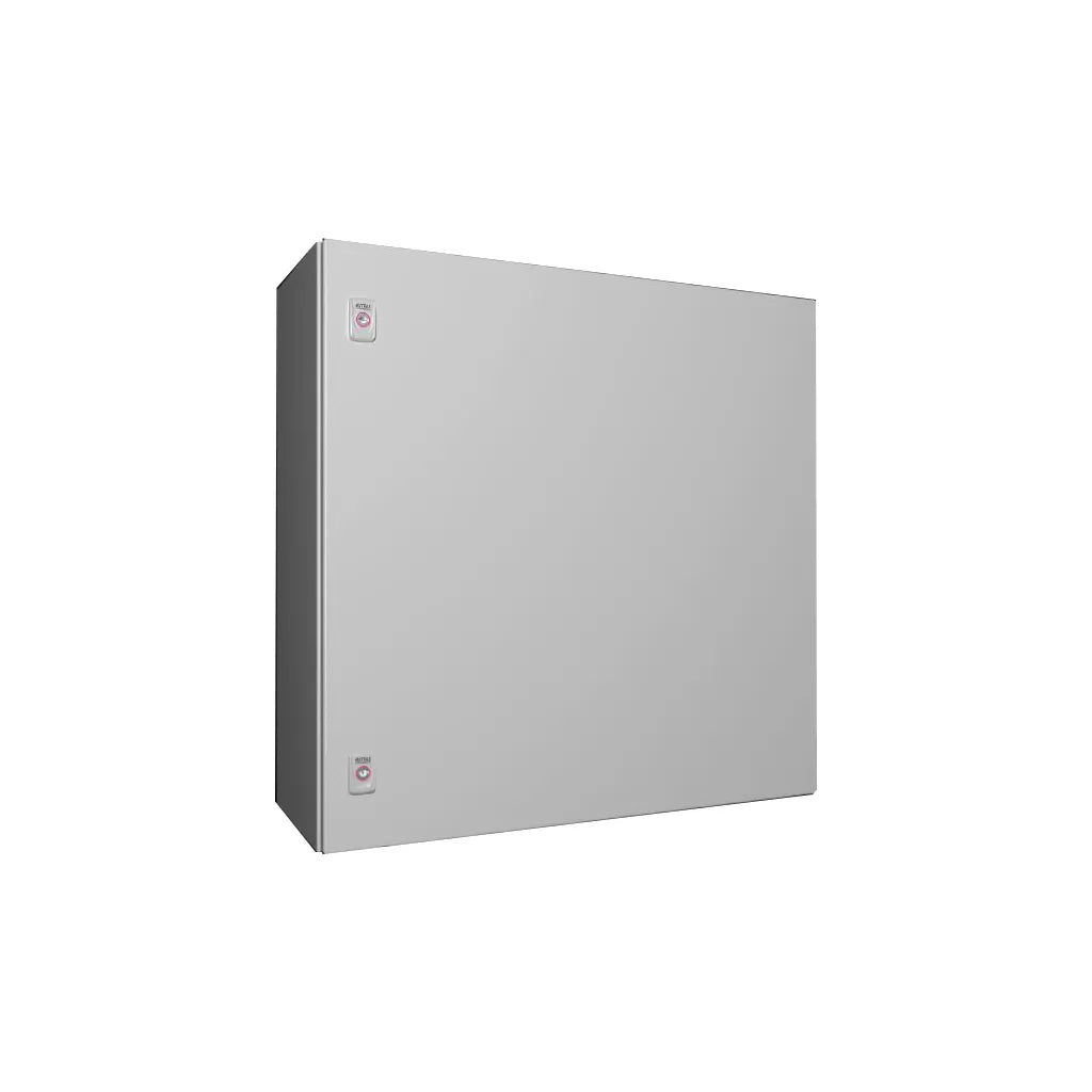 AX Gabinete mural de chapa de acero 1P 760Hx760Wx300Dmm RAL7035 IP66 NEMA 4
