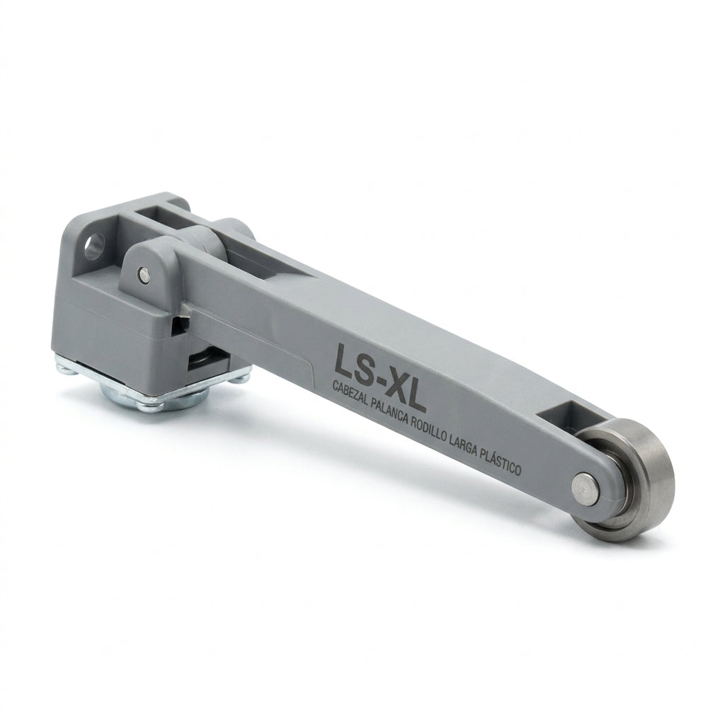 LS-XL Cabezal palanca de rodillo larga plástico usar con LS(M)