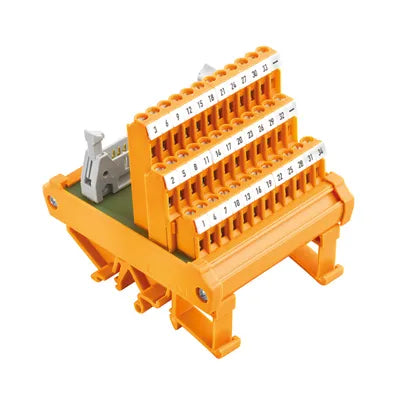RS F40 LP3R 3/42 Interfaz compacto para cable plano de 40 polos. Montaje en Riel