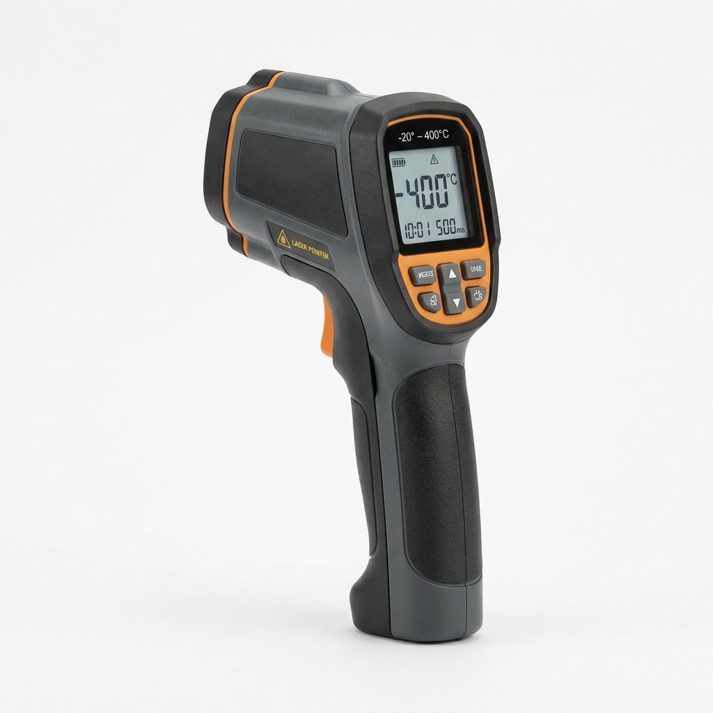Termometro infrarojo industrial -20° – 400°C, 10:01, 500ms