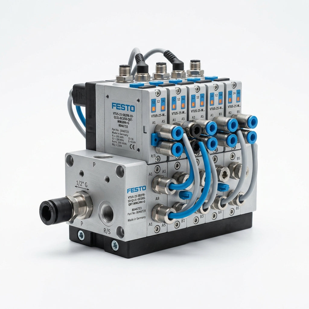 FESTO VTUS-25-SB2F8-1D-Q12L-GCU5R-Q8T-MMG9M+G