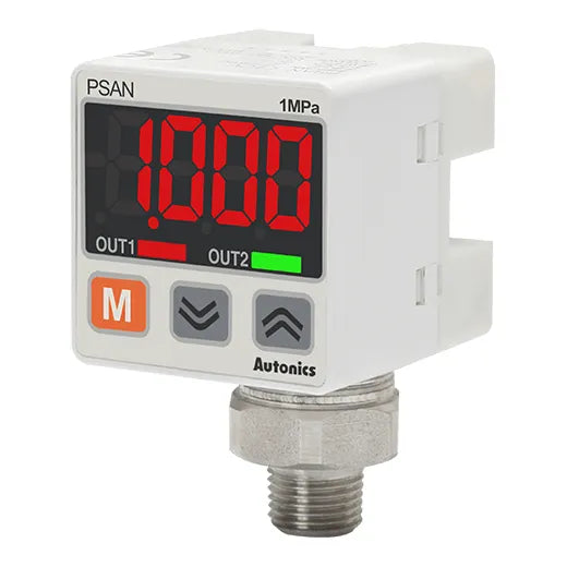 PSAN-L1CA-NPT1/8 Sensor de presión 0~1000 kPa NPN 4-20mA NPT1/8 Puerto/abajo