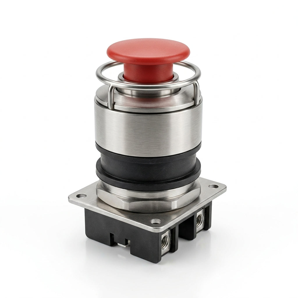 BIND 800P-F1CA  Allen Bradley Palm Operated Push Button