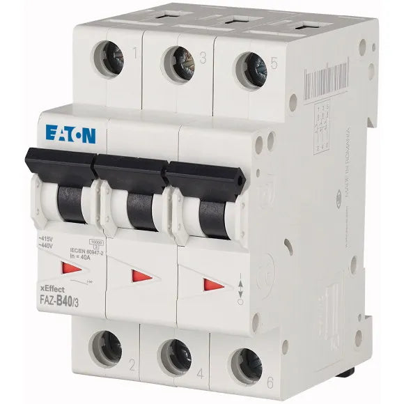 FAZ-B40/3 xEfect Interruptor termomagnético (ITM) 3P 40A 10kA Curva B
