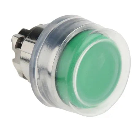 BOTON VERDE CON CAPUCHON DE PLASTICO TD2
