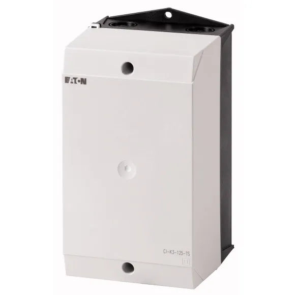 CI-K3-125-TS Caja aislada con riel de montaje 200Hx120Wx125D Montaje panel IP65