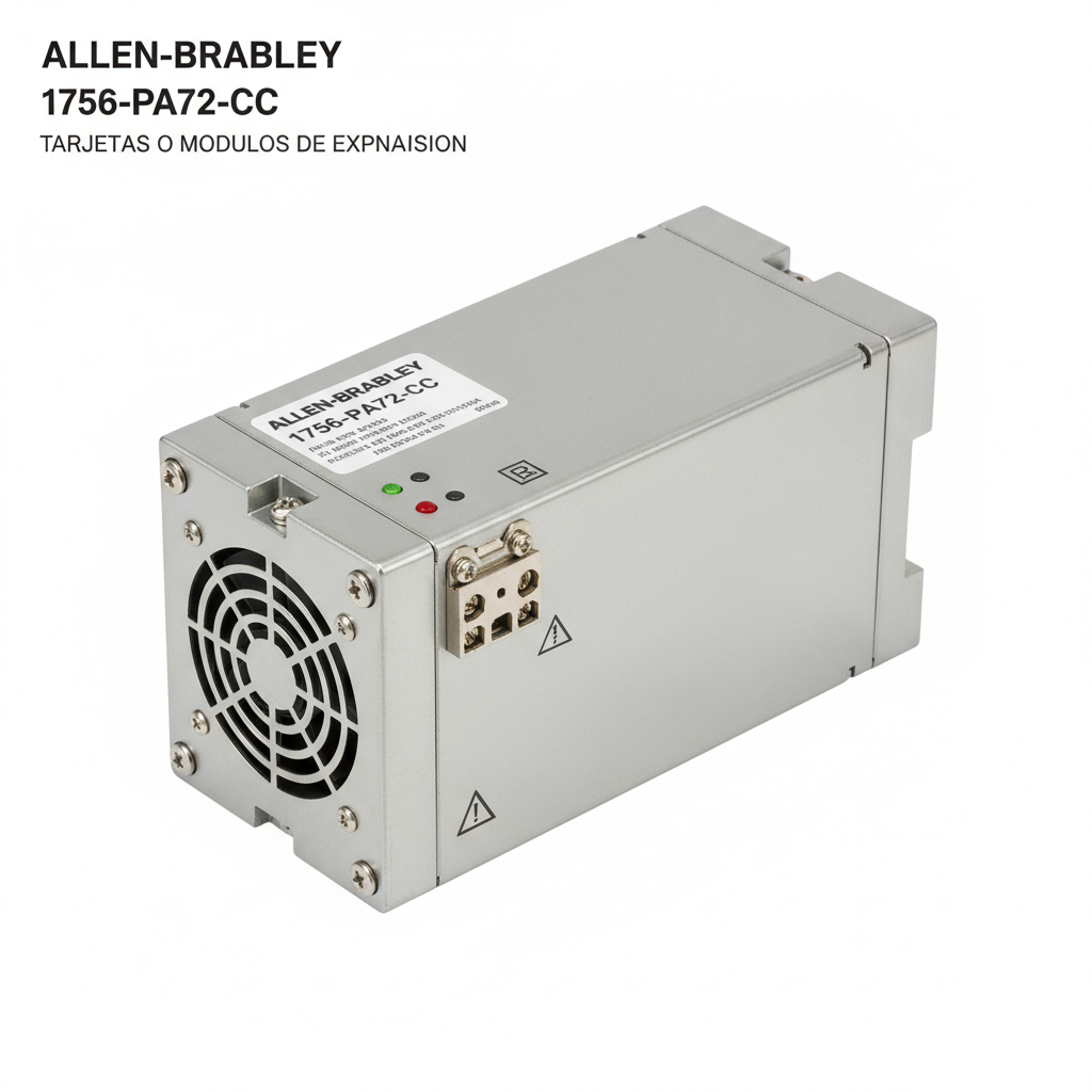 ALLEN-BRADLEY 1756-PA72-CC PLCS (TARJETAS O MODULOS DE EXPANSION)