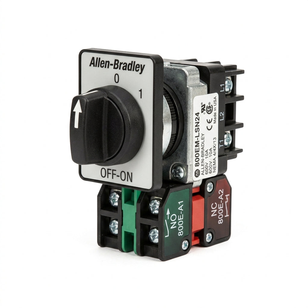 ALLEN-BRADLEY 800EM-LSN24 BOTONES PULSADORES BOTONERAS Y ACCESORIOS