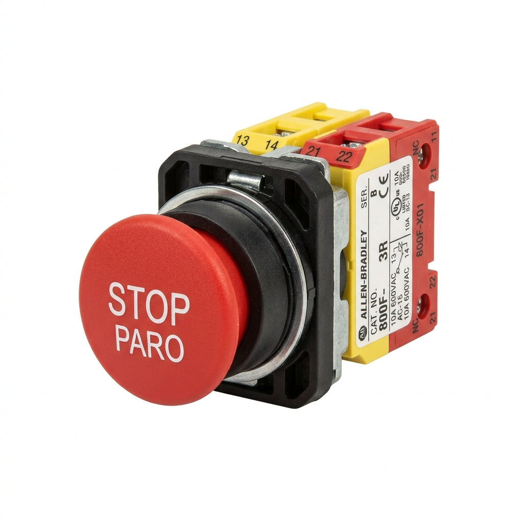 ALLEN-BRADLEY 800F-PN3R BOTONES PULSADORES BOTONERAS
