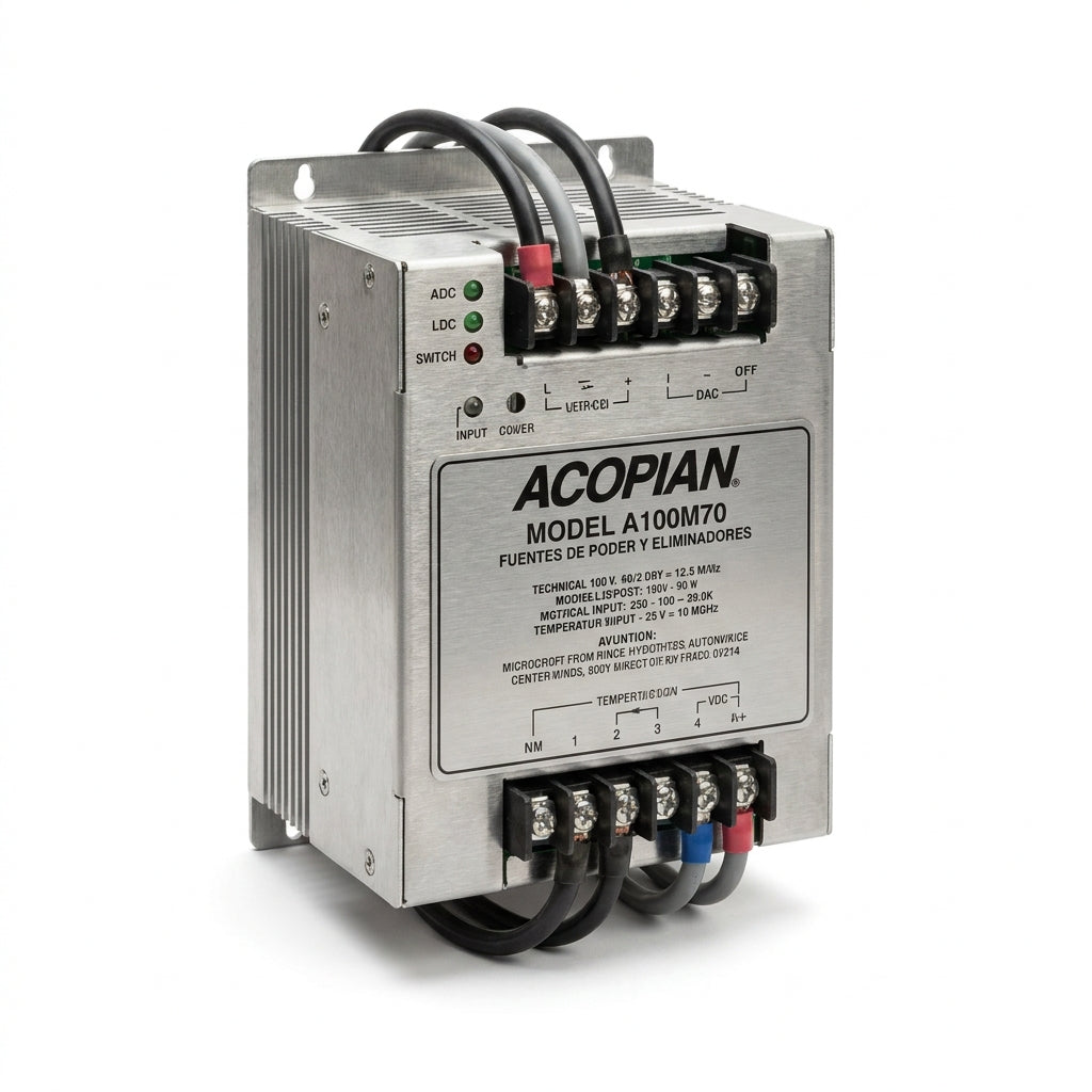 ACOPIAN A100M70 FUENTES DE PODER Y ELIMINADORES