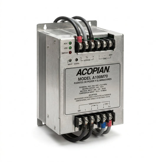 ACOPIAN A100M70 FUENTES DE PODER Y ELIMINADORES