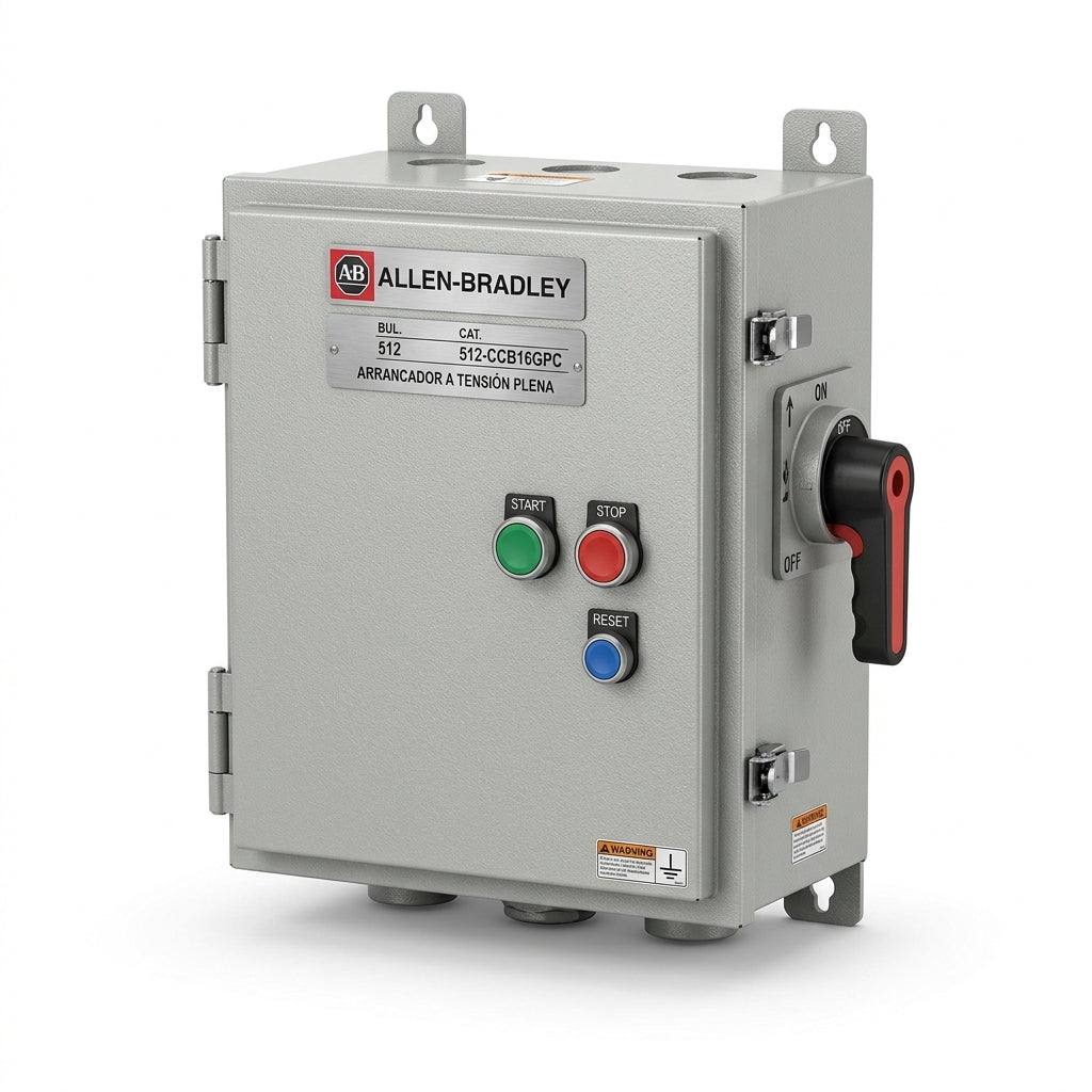 ALLEN-BRADLEY 512-CCB16GPC ARRANCADORES A TENSION PLENA