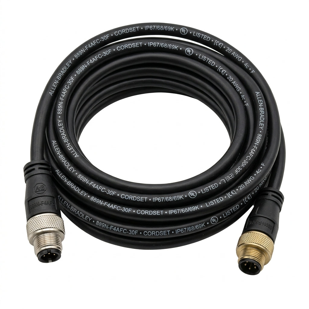 ALLEN-BRADLEY 889N-F4AFC-30F CONECTORES RAPIDOS Y CABLES PARA SENSOR (CORDSETS)