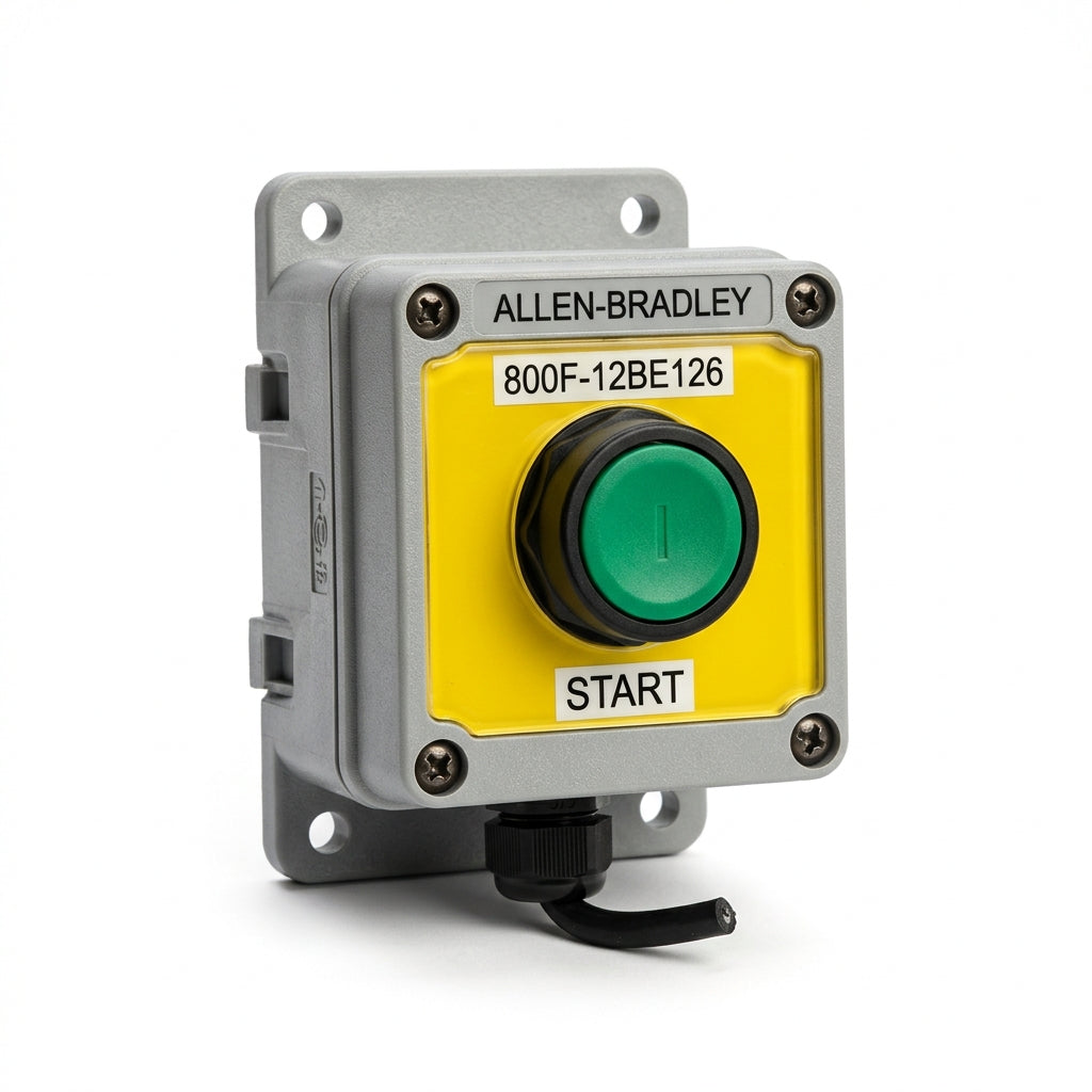 ALLEN-BRADLEY 800F-12BE126 BOTONES PULSADORES BOTONERAS Y ACCESORIOS