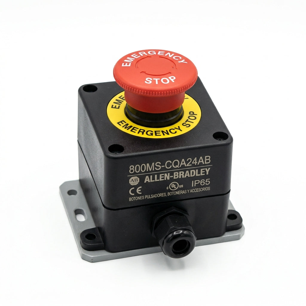 ALLEN-BRADLEY 800MS-CQA24AB BOTONES PULSADORES BOTONERAS Y ACCESORIOS