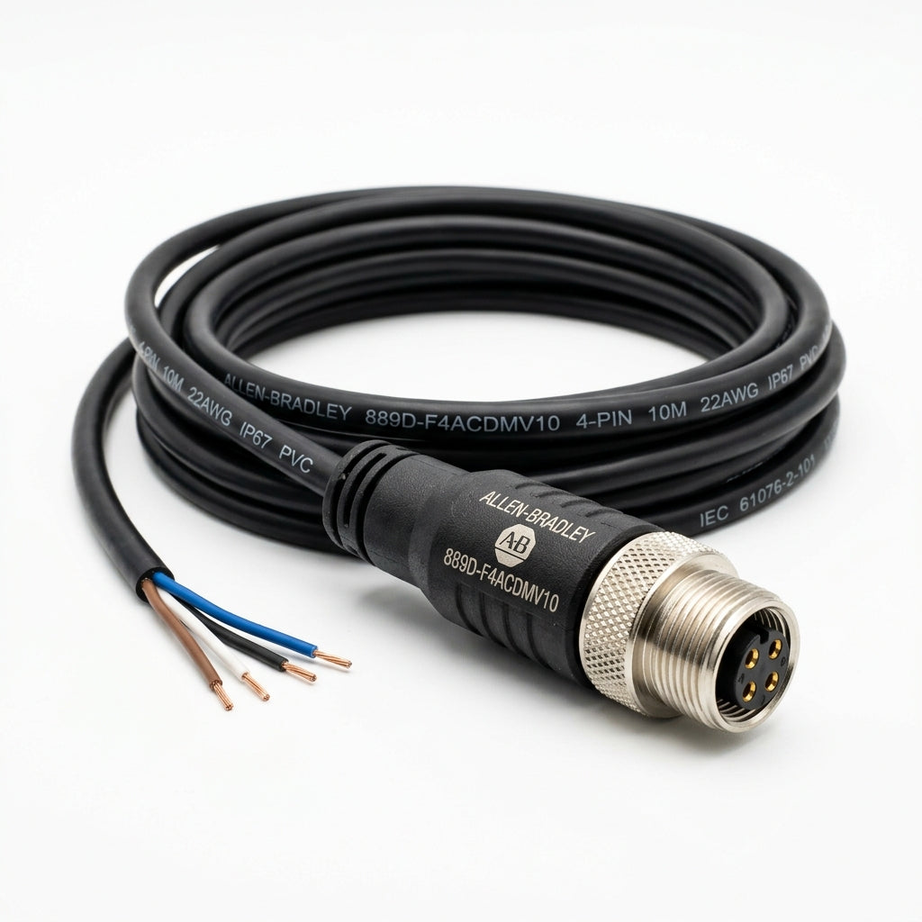 ALLEN-BRADLEY 889D-F4ACDMV10 CONECTORES RAPIDOS Y CABLES PARA SENSOR (CORDSETS)