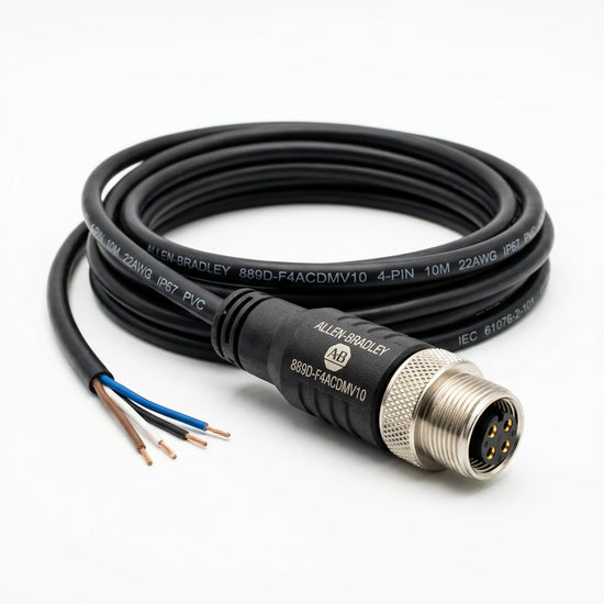 ALLEN-BRADLEY 889D-F4ACDMV10 CONECTORES RAPIDOS Y CABLES PARA SENSOR (CORDSETS)