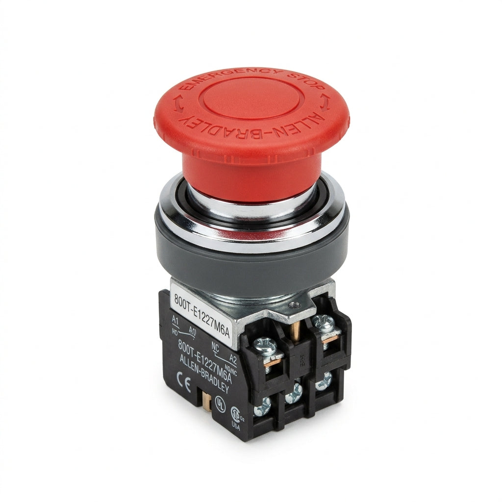 ALLEN-BRADLEY 800T-E1227M6A BOTONES PULSADORES BOTONERAS Y ACCESORIOS