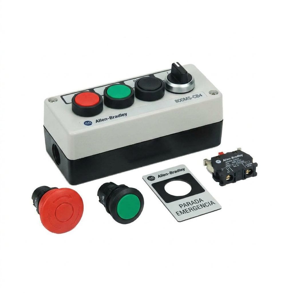 ALLEN-BRADLEY 800MS-CB4 BOTONES PULSADORES BOTONERAS Y ACCESORIOS