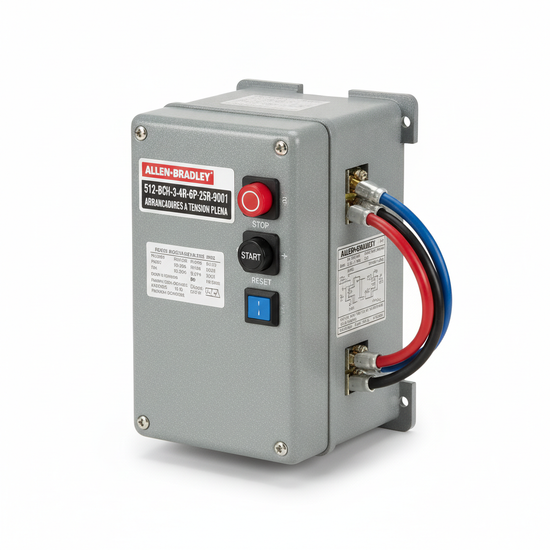 ALLEN-BRADLEY 512-BCH-3-4R-6P-25R-9001 ARRANCADORES A TENSION PLENA