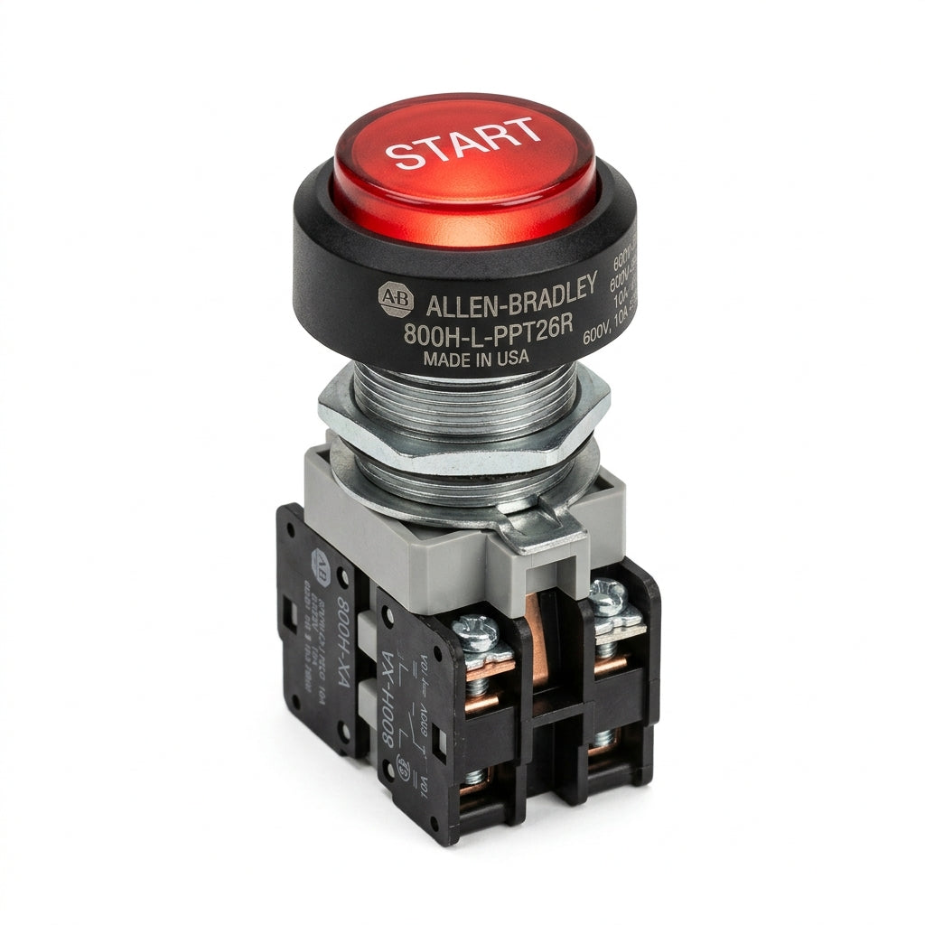 ALLEN-BRADLEY 800H-L-PPT26R BOTONES PULSADORES BOTONERAS Y ACCESORIOS