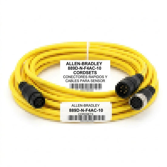 ALLEN-BRADLEY 889D-N-F4AC-10 CONECTORES RAPIDOS Y CABLES PARA SENSOR (CORDSETS)