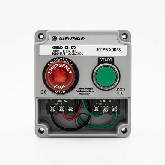 ALLEN-BRADLEY 800MS-XOD2S BOTONES PULSADORES BOTONERAS Y ACCESORIOS