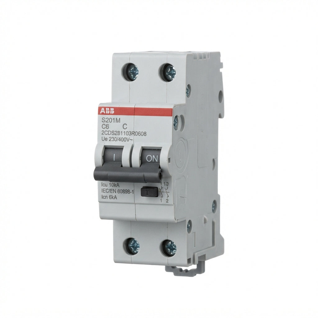 ABB 2CDS281103R0608 INTERRUPTORES TERMOMAGNETICOS MINIATURA RIEL DIN