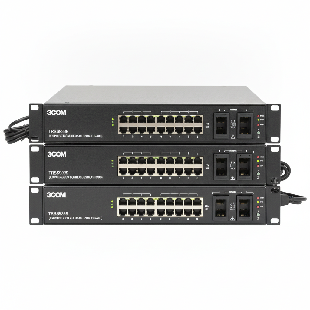 3COM TRSS9339 EQUIPO DATACOM (REDES Y CABLEADO ESTRUCTURADO)